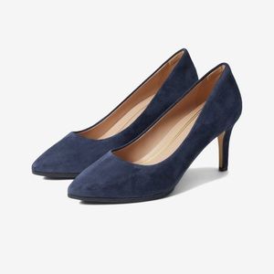NEW NEVER WORN Cole Haan Blue Grand Ambition Suede Pumps